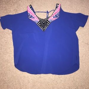 cold shoulder shirt