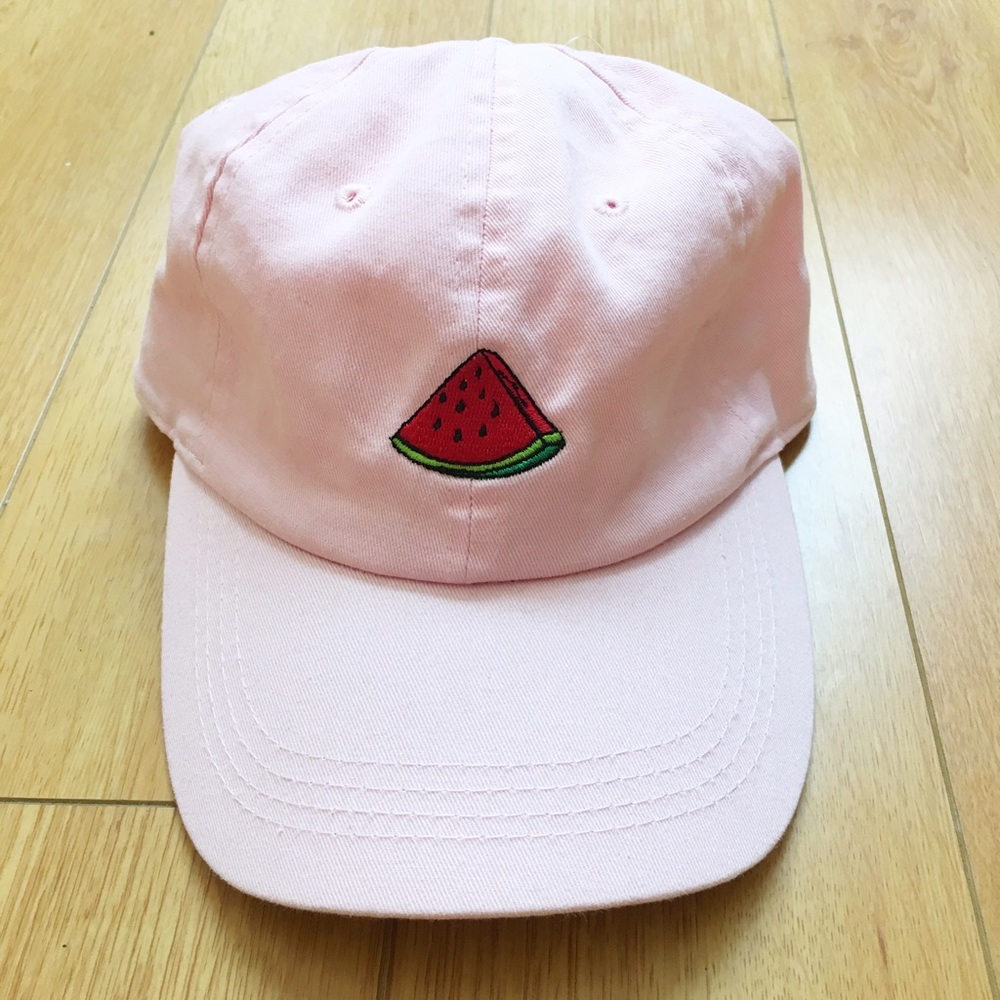 Pink Watermelon Baseball Cap Hat