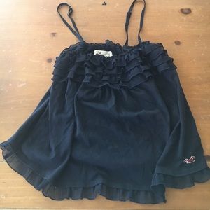 Hollister ruffled top