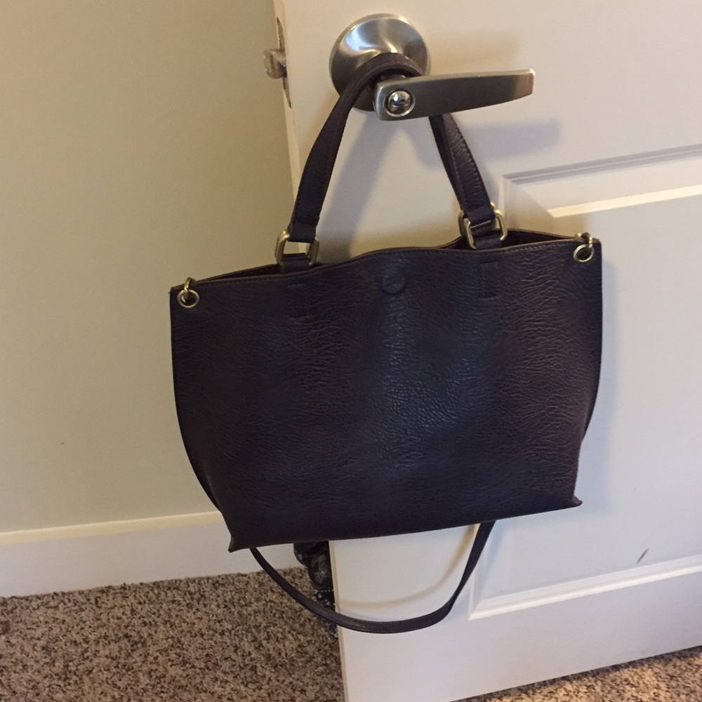 Free people reversible vegan mini crossbody