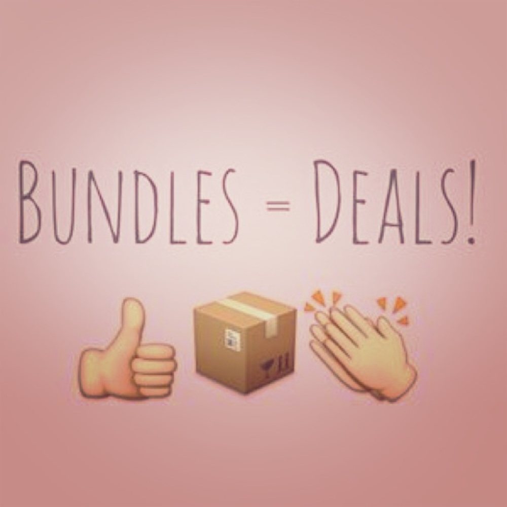 Bundle 2 items, get 15% off.