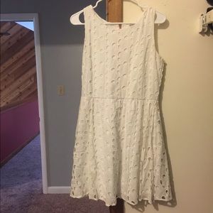 White summer dress