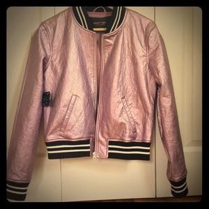 Pink Bomber Jacket