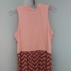 Candie's sleeveless mockneck top XL