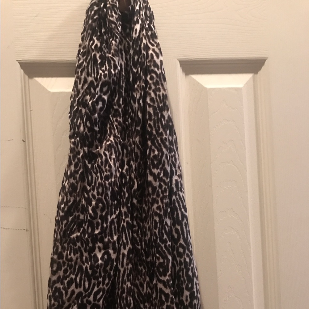 J. Crew Cheetah Print Scarf