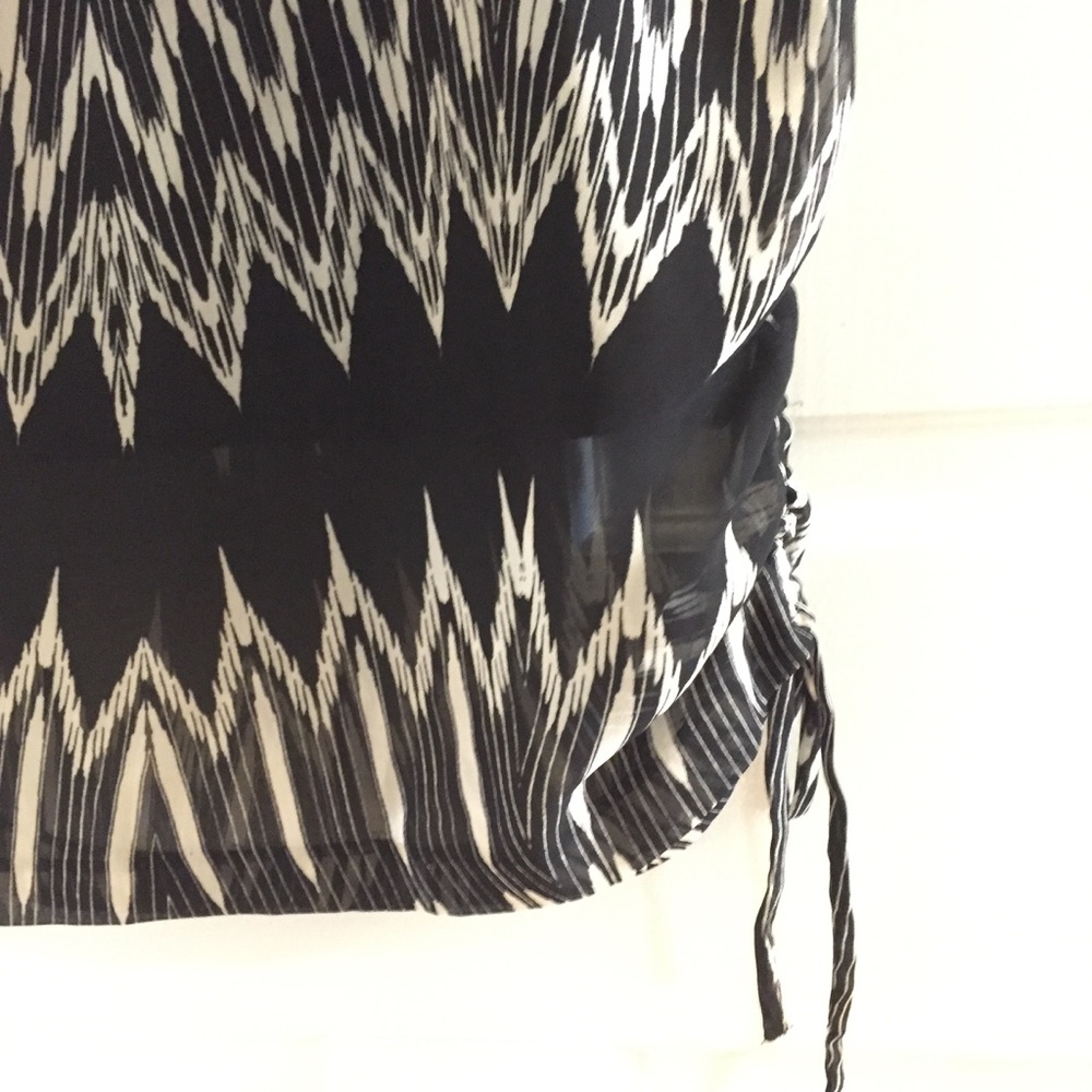 1. State Tribal Patterned Lined Skirt