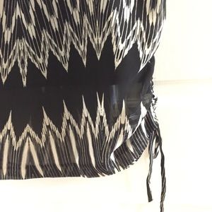1. State Tribal Patterned Lined Skirt