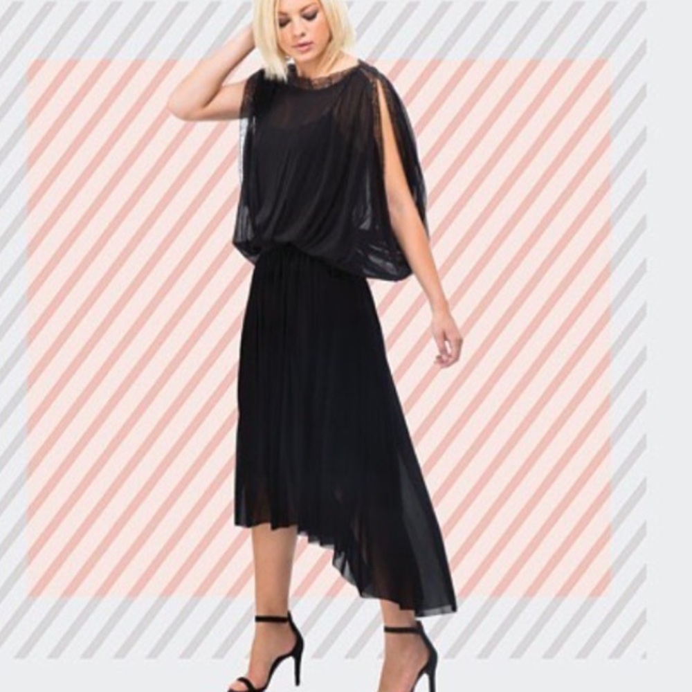 Weston Bianca Black Mesh Dress Sizes XS & Medium