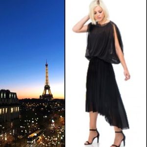 Weston Bianca Black Mesh Dress Sizes XS & Medium