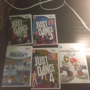 I am selling  wii games