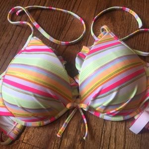 Victoria secrets halter swim top underwire 34B