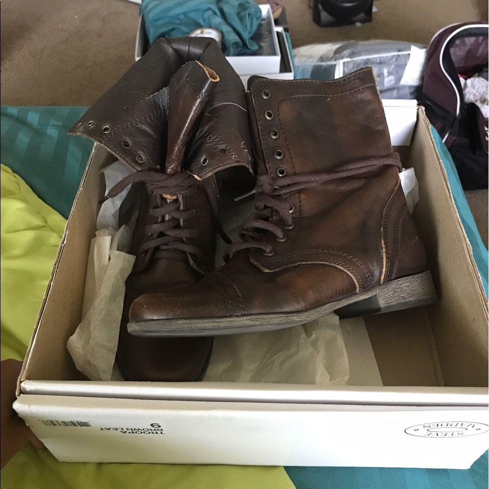 Steve Madden Troopa Combat Boots