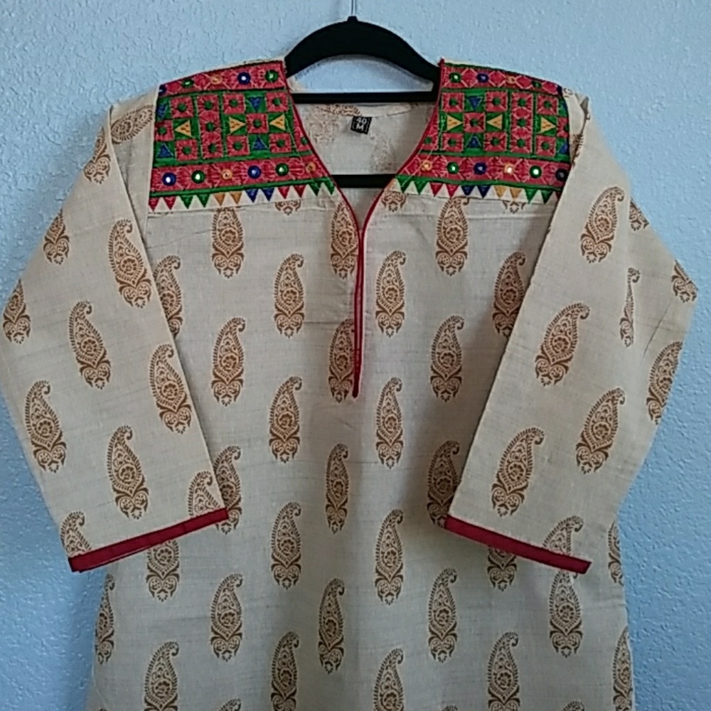 Indian Punjabi Pakistani Tunic/Kurta