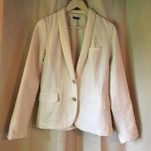 JCrew linen blazer