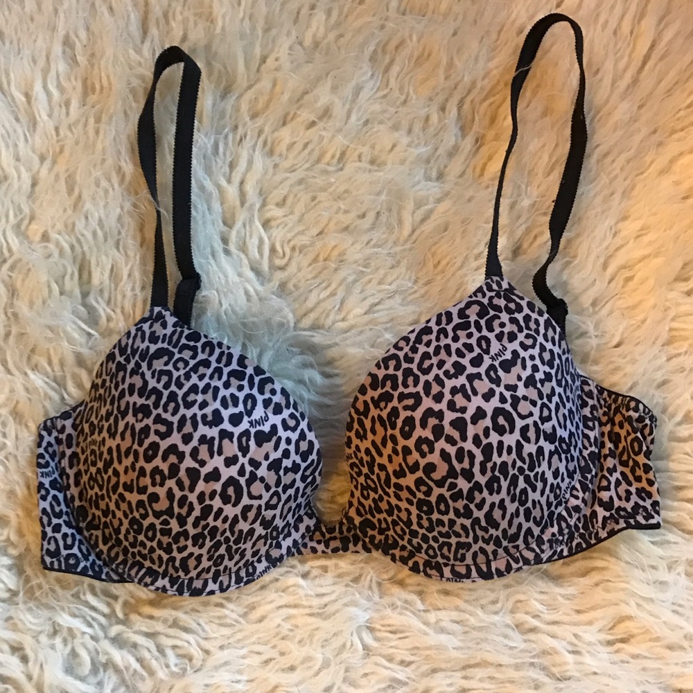 Victoria Secret Pink Cheetah Bra