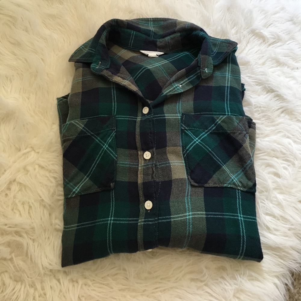 Green flannel