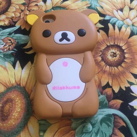Soft 3D Rilakkuma iPhone 4s case - Picture 2 of 4
