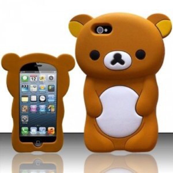 Soft 3D Rilakkuma iPhone 4s case - Picture 3 of 4