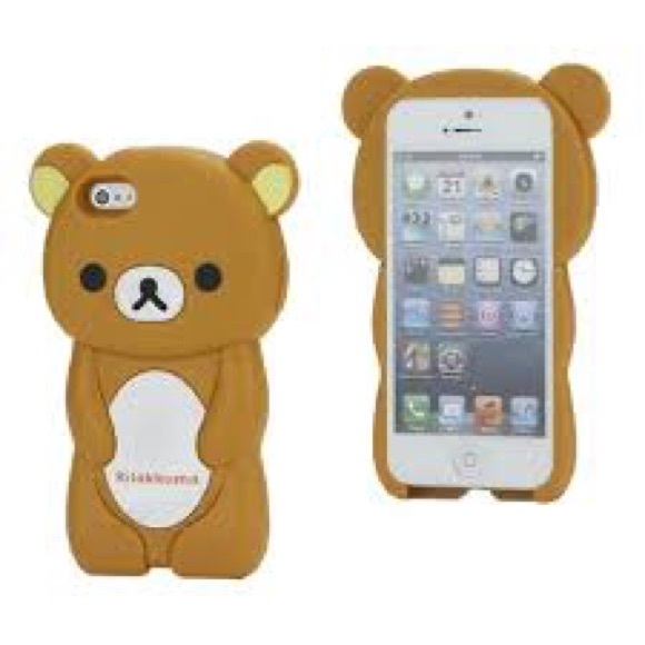 Soft 3D Rilakkuma iPhone 4s case - Picture 4 of 4