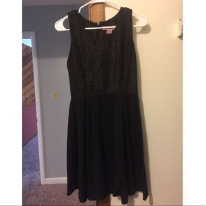Comfy black dress you can dress up or down!