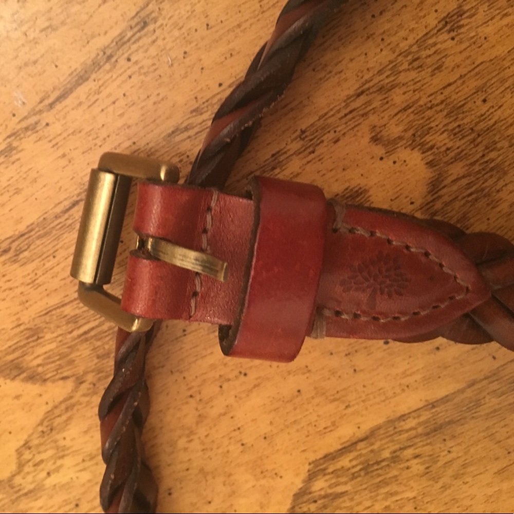 Mulberry leather belt