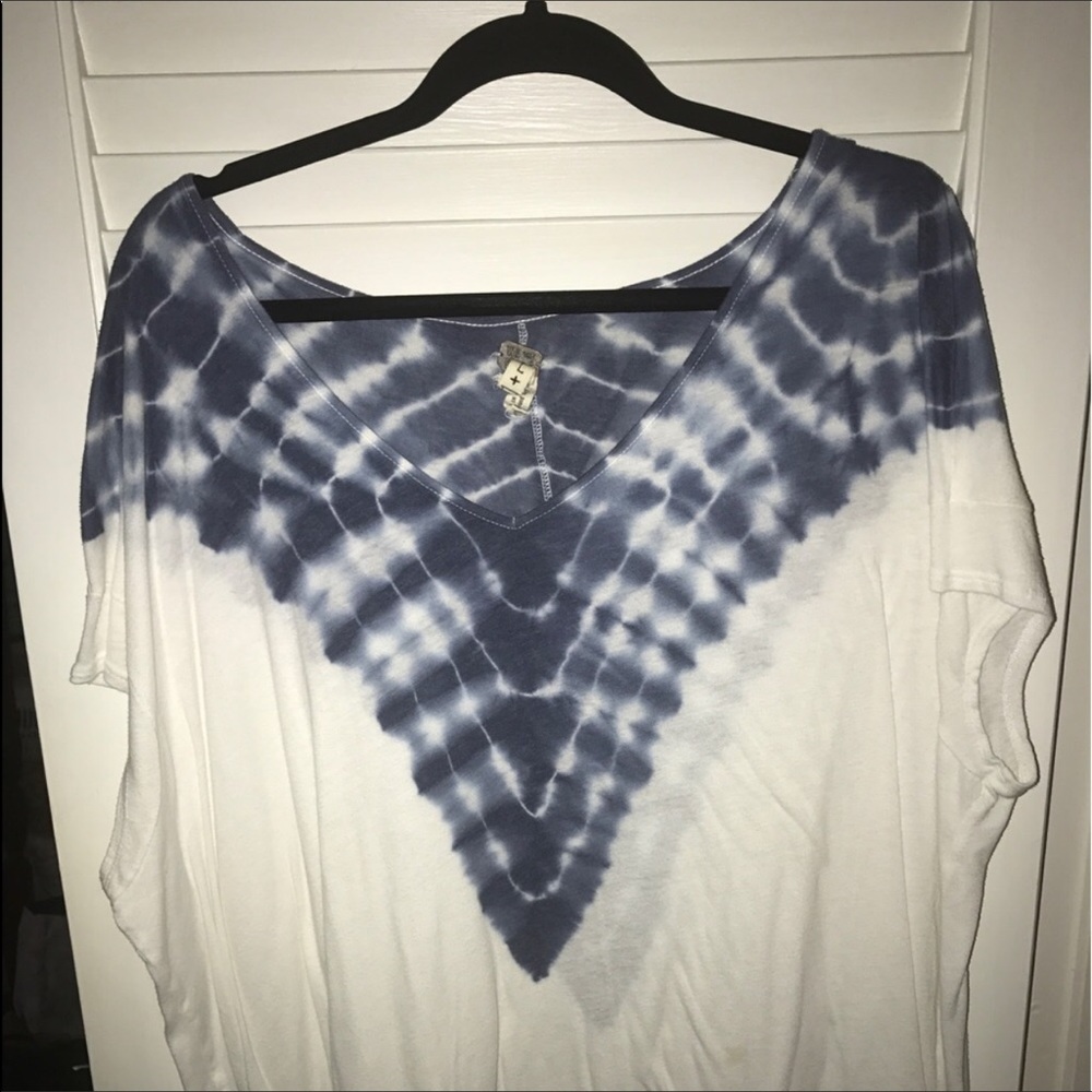 Free People tie-dye top
