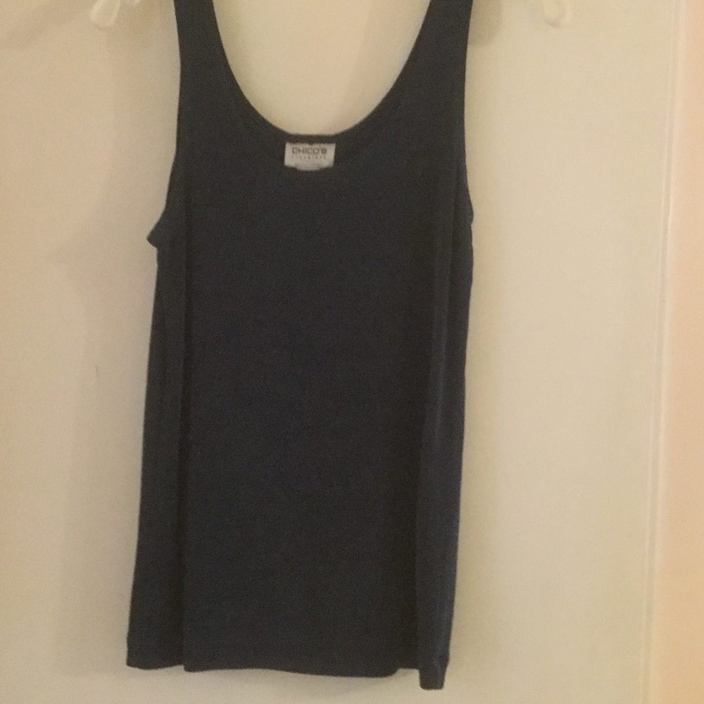 Blue tank top