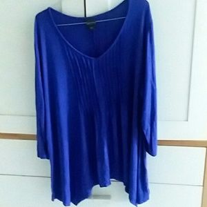 Long Sleeve Royal Blue blouse