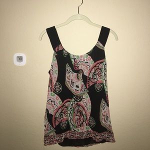 Saks Fifth Avenue Printed Tank