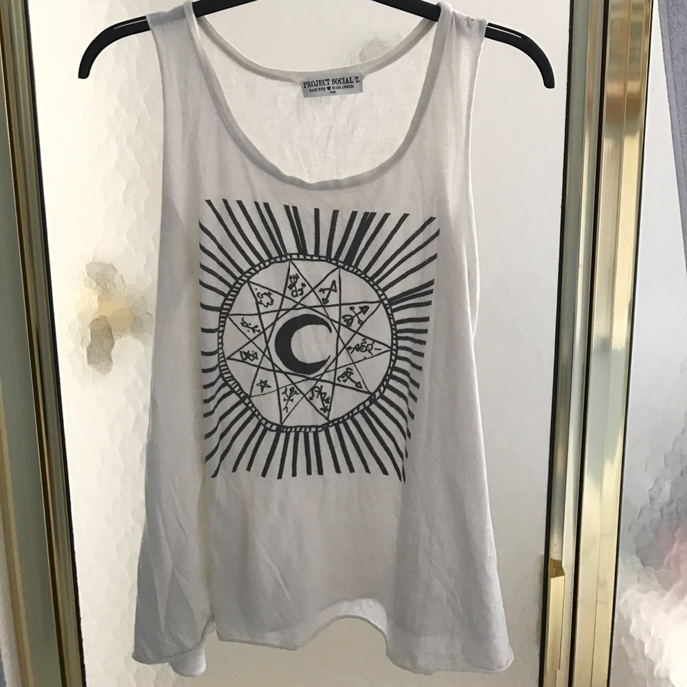 Project Social T graphic flowy tank - Picture 3 of 6