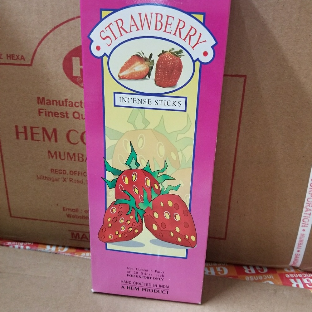 Hem strawberry incense sticks
