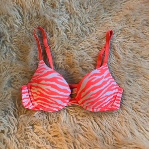 Pink Victoria Secret Push Up Bra