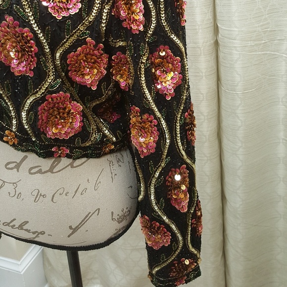 Sequined jacket - Picture 3 of 8