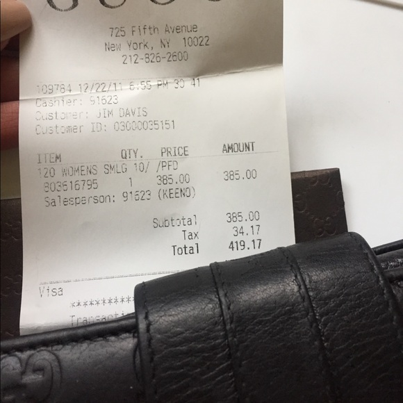 SOLD! Gucci wallet - Picture 7 of 8