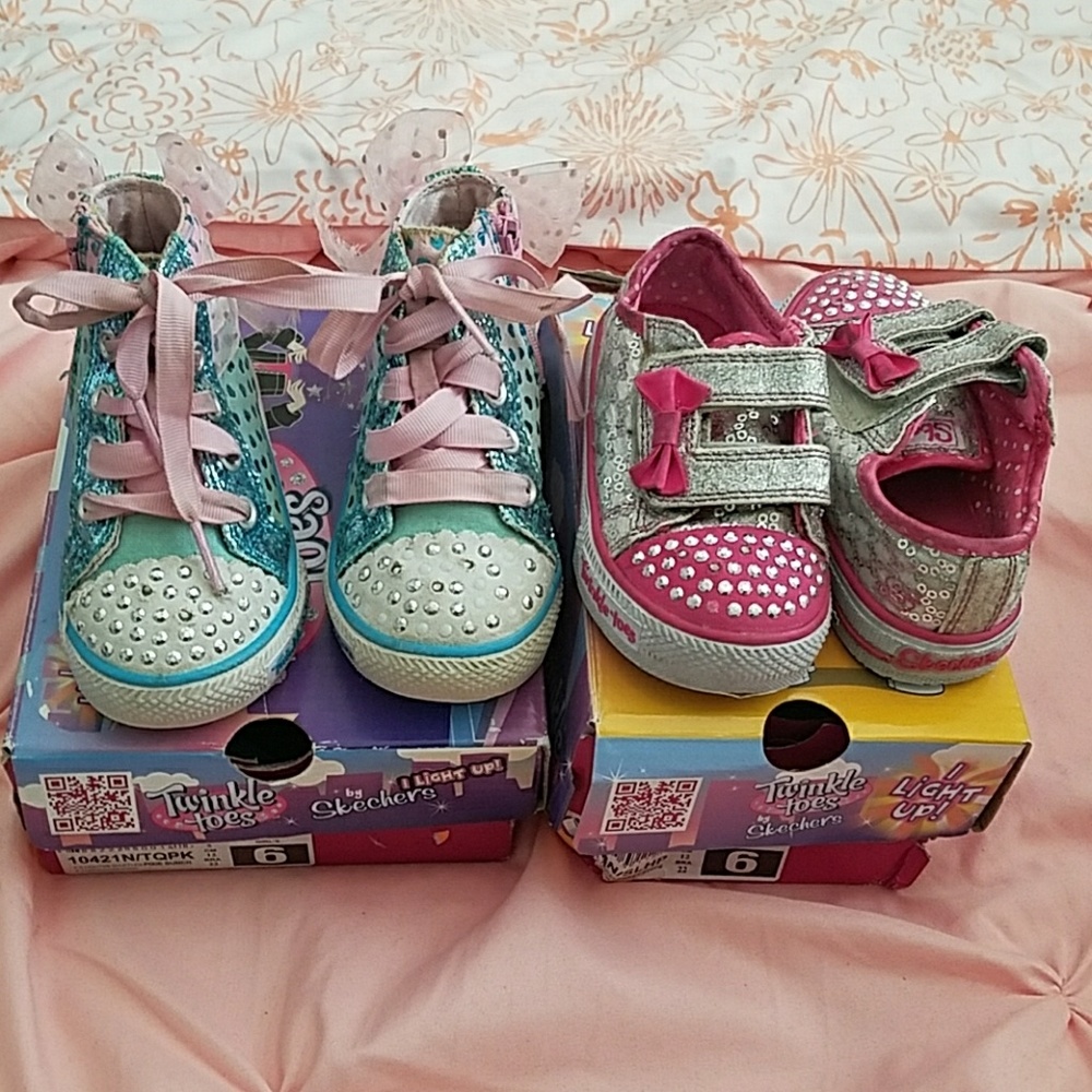 2 pairs of Twinkle toes