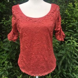 American Eagle Outfitters Women's Lace Top.Size M