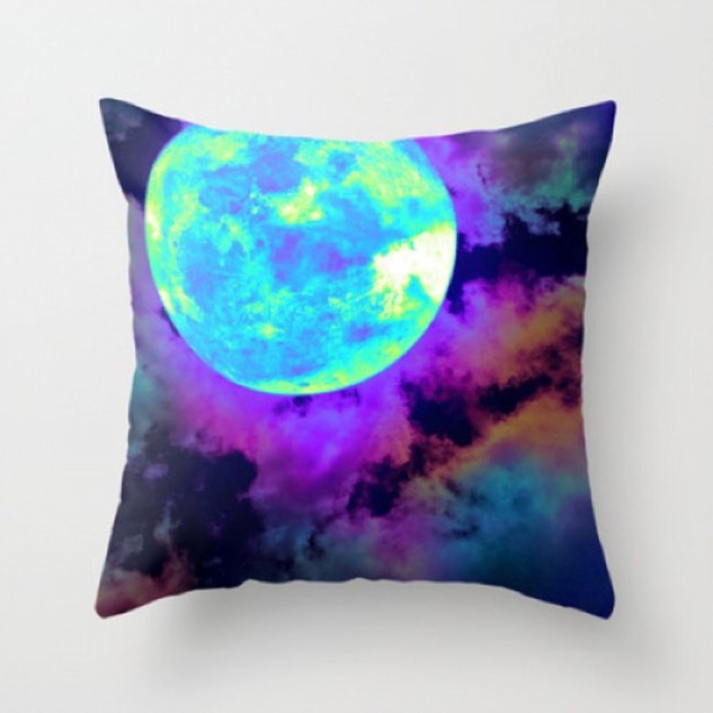 Moonshroud Throw Pillow