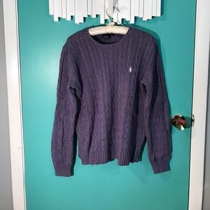 Purple Ralph Lauren Sweater