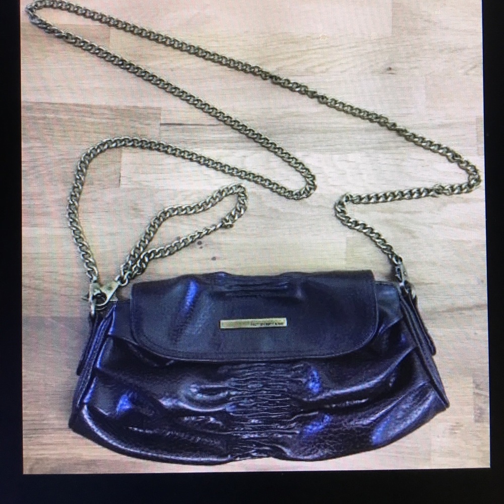 Matt by Matt & Nat brown chain faux leather hndbag