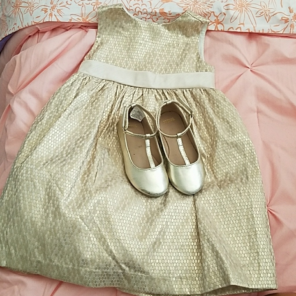 Gymboree gomd dress and shoes