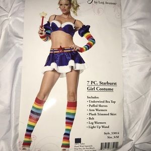 NEW Rainbow Star Costume