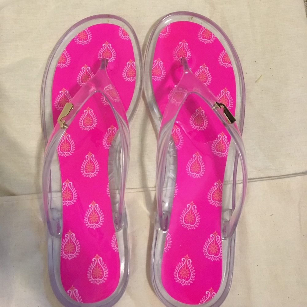 Vineyard Vines Flip flops size 10
