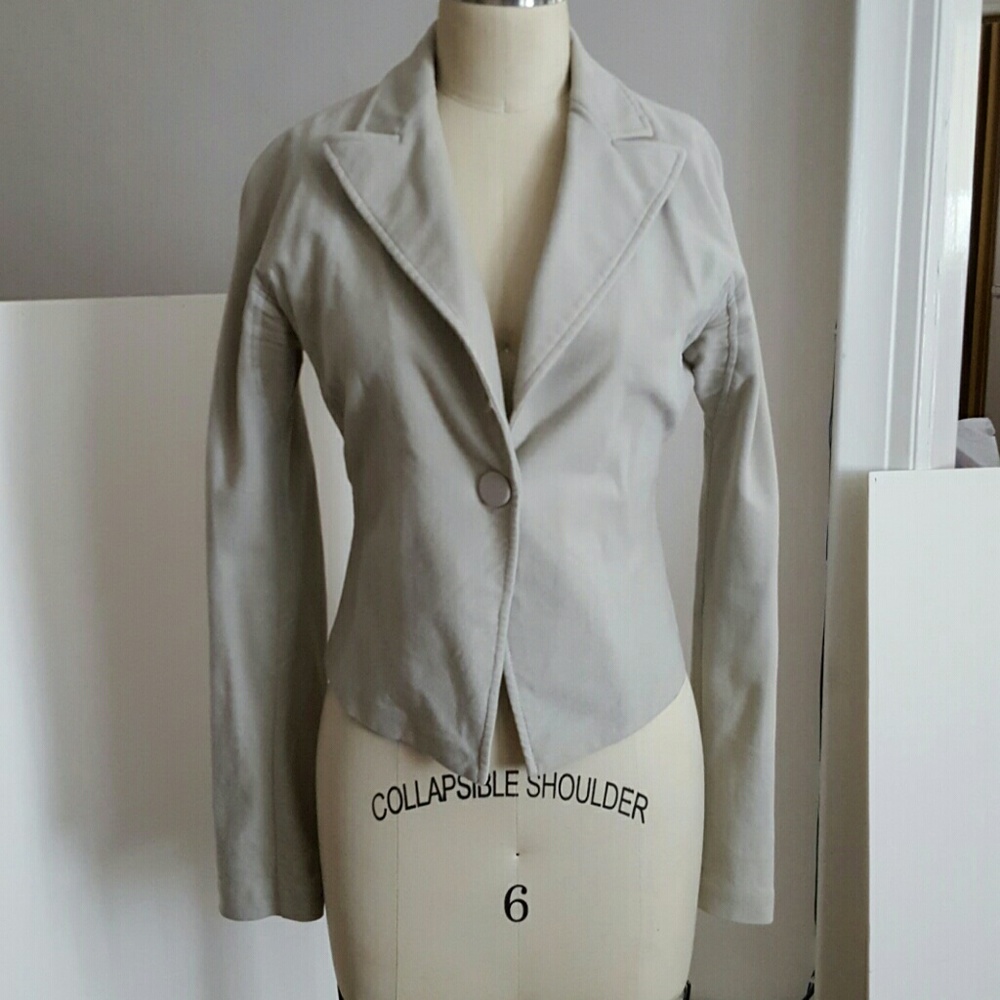 Armani Exchange Light Grey Blazer