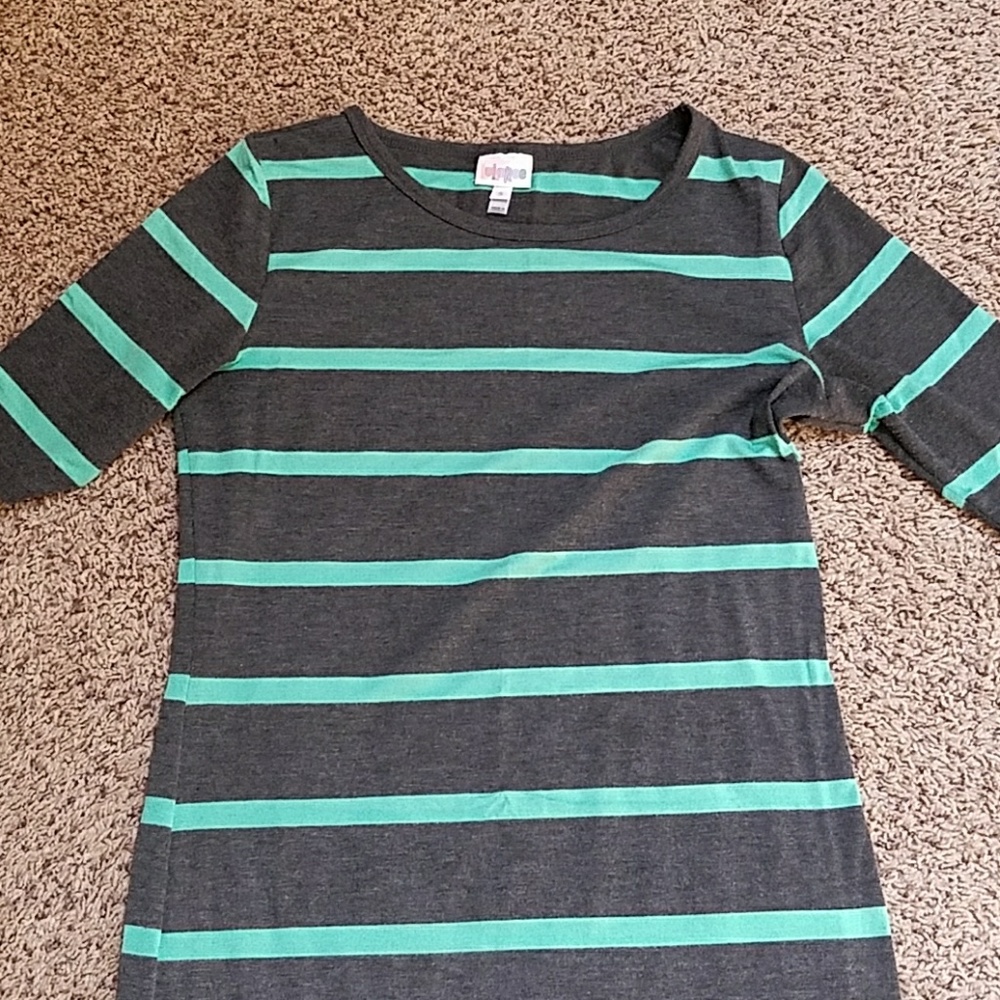 LuLaRoe Striped Julia Dress