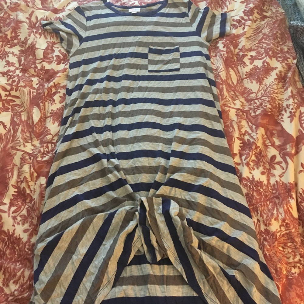 Carly striped!