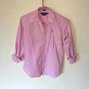 Ralph Lauren Slim-Fit Long Sleeve Oxford