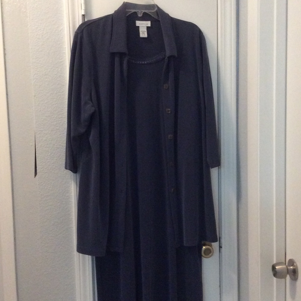 Avenue full length 2 piece dress