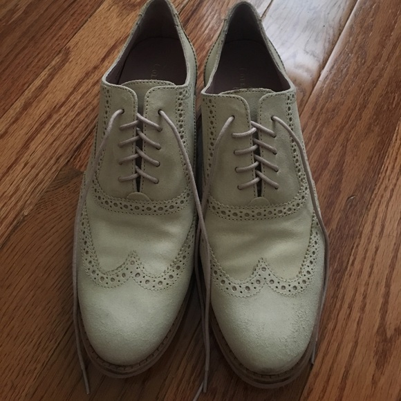 Cole Haan Women's Suede Oxford shoes - Picture 1 of 3