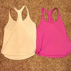 Two LuLulemon Singlets. $45 for both!