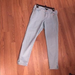 Light blue forever 21 Capri jeans